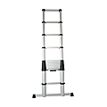 ECHELLE ALUMINIUM TELESCOPIQUE 3.80M 12 MARCHES PROMIUM AV BARRE STAB