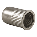 Écrou à sertir cranté affleurante inox A2