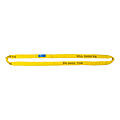 ELINGUE TUBULAIRE SIMPLE GAINE PU JAUNE CAPACITE 3000 KG LG.1M CE