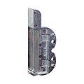 EMBASE DE SUPPORT D'ANGLE RECOUVREMENT DE 15 MM  DROITE PR M6/4