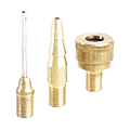 Embout de gonflage en laiton photo du produit