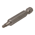 EMBOUT DE VISSEUSE LONG. 50,8 MM EMPREINTE CARREE N°1 PR Ø 3,5 MM