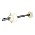 EMBOUT POUR TUBE ROND DE 89 MM 