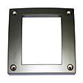 ENCADREMENT METALLIQUE, PROTECTION AV EN APPLIQUE POUR LECTEUR MURAL