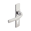ENSEMBLE ARTIS CHROME VELOURS PLAQUE FONDUE EA FIXATION 165MM - CLE I