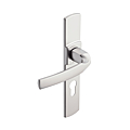 ENSEMBLE ARTIS CHROME VELOURS PLAQUE FONDUE EA FIXATION 195MM - CLE I