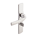 ENSEMBLE ARTIS CHROME VELOURS PLAQUE FONDUE EA FIXATION 195MM - CONDA.