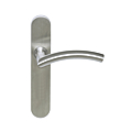 ENSEMBLE GRAVES INOX 304 BEC DE CANE SUR PLAQUE ENTRAXE 195 MM