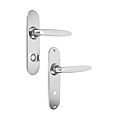 ENSEMBLE JAZZ 165 CHROME VELOURS MAT E/A DE FIXATION 165 MM  COND.SANS VOYANT