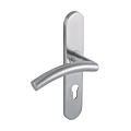 ENSEMBLE LINOX 494/6327 INOX SUR PLAQUE ENTR AXE 195 MM - CLE I