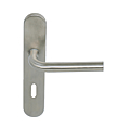 ENSEMBLE MARGAUX INOX 304 CLE L SUR PLAQUE ENTRAXE 195 MM