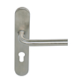 ENSEMBLE MARGAUX INOX CLE I SUR PLAQUE ENTR'AXE 165 MM