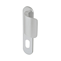 ENSEMBLE PALIERE LOGIO ANODISE ARGENT EA FIXATION 195 MM - TROU OBLONG SGN2