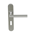ENSEMBLE POMEROL INOX 304 CLE L SUR PLAQUE ENTRAXE 195 MM