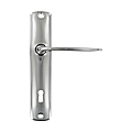 ENSEMBLE TULIPE EN ZAMAK CHROME 165 MM EA 70 MM CARRE DE 7 MM - CLE L