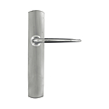 ENSEMBLE TULIPE EN ZAMAK CHROME 195 MM EA 70 MM CARRE DE 7 MM - BEC DE CANE