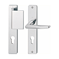ENSEMBLE ZURICH ARGENT REF.504/202M/111F PORTE PALIERE CLE I - COTE DROIT