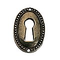 Entrée de clé 1230/2V style Louis XVI