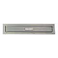 Entrée lettres inox 384/67 350 x 30 mm