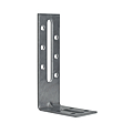 EQUERRE ACIER GALVA 30X160X55 MM EP. 3MM AVEC 2 TROUS OBLONGS