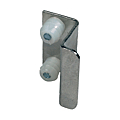 Equerre de butée pour serrure à poussoir