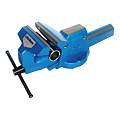 ETAU PARALLELE TOUT ACIER FIXE 125 MM AV. SERRE TUBE