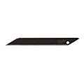 ETUI DE 10 LAMES CUTTER 9 MM A 30° SK2H CARBONNE NOIR