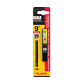 ETUI DE 10 LAMES DE CUTTER NOIRE 9 MM RAZAR BLACK 60°
