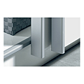 Ferrures coulissante pour meuble, 2 portes