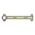 Ferrure basse pour pivot double action