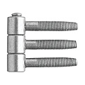 FICHE 3 BROCHES ZINGUE Ø 14 X 41 MM M+F 