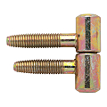 Fiche à 2 broches avec ergot Ø 13 mm standard