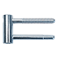 Fiche réglable à 2 broches Ø 14 mm lg 57 mm Exacta