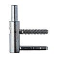 Fiche réglable à 2 broches Ø 14 mm lg 38 mm Exacta