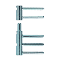 FICHE URSUS Ø 18MM M+F ZINGUE 