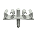 Fixation double pour gaines ICT et tubes IRO photo du produit