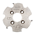 Fraise à rainurer P-System lame diamant pour CNC