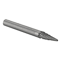 FRAISE ROTATIVE CARBURE CONIQUE A POINTE Ø 6 X 15 MM QUEUE Ø 6 X 40 MM