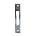 GACHE HAUTE OU BASSE INOX POUR SERRURE ELECTA 24 MM