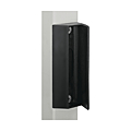 GACHE POUR SERRURE PORTILLON DE PISCINE RAL 9005 PROFIL CARRE DE 40MM NF P90-306