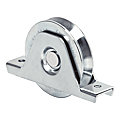 GALET MONTURE GORGE V DIAM 100 MM P RAIL V PORTAIL 400KG MAX