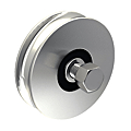 GALET SEUL ACIER GORGE RONDE Ø 140 MM 