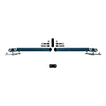 Garniture suspension compact supérior
