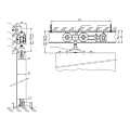 Garniture suspension transversale 