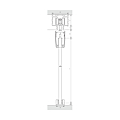 Garniture avec pince Proslide verre