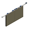 Garniture suspension transversale