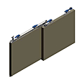 Garniture suspension transversale