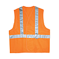 Gilet baudrier orange fluo taille L