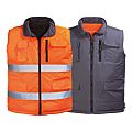 Gilet réversible haute visibilité Hi-Way