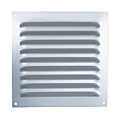GRILLE AUVENT ALU ANODISE S/M V EN 150 X 150 MM